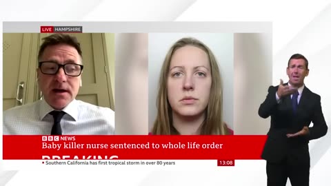 Baby serial killer nurse Lucy Letby given whole-life sentence