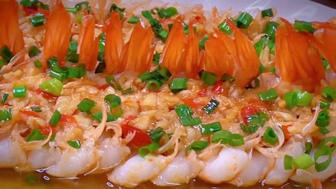 garlic vermicelli shrimp, which is delicious and perfect for this summer