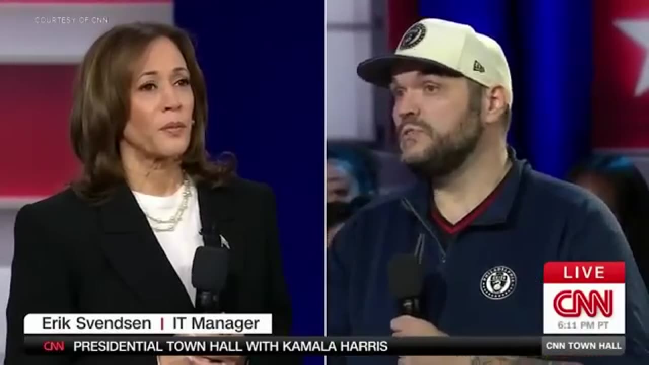 Key takeaways after Kamala Harris speaks at CNN town hall in Delaware County