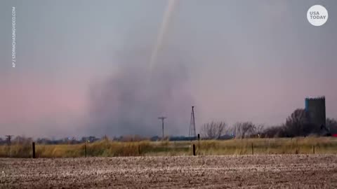 Tornadoes tear across lowa as svere weather strikes the Midwest USA TODAY