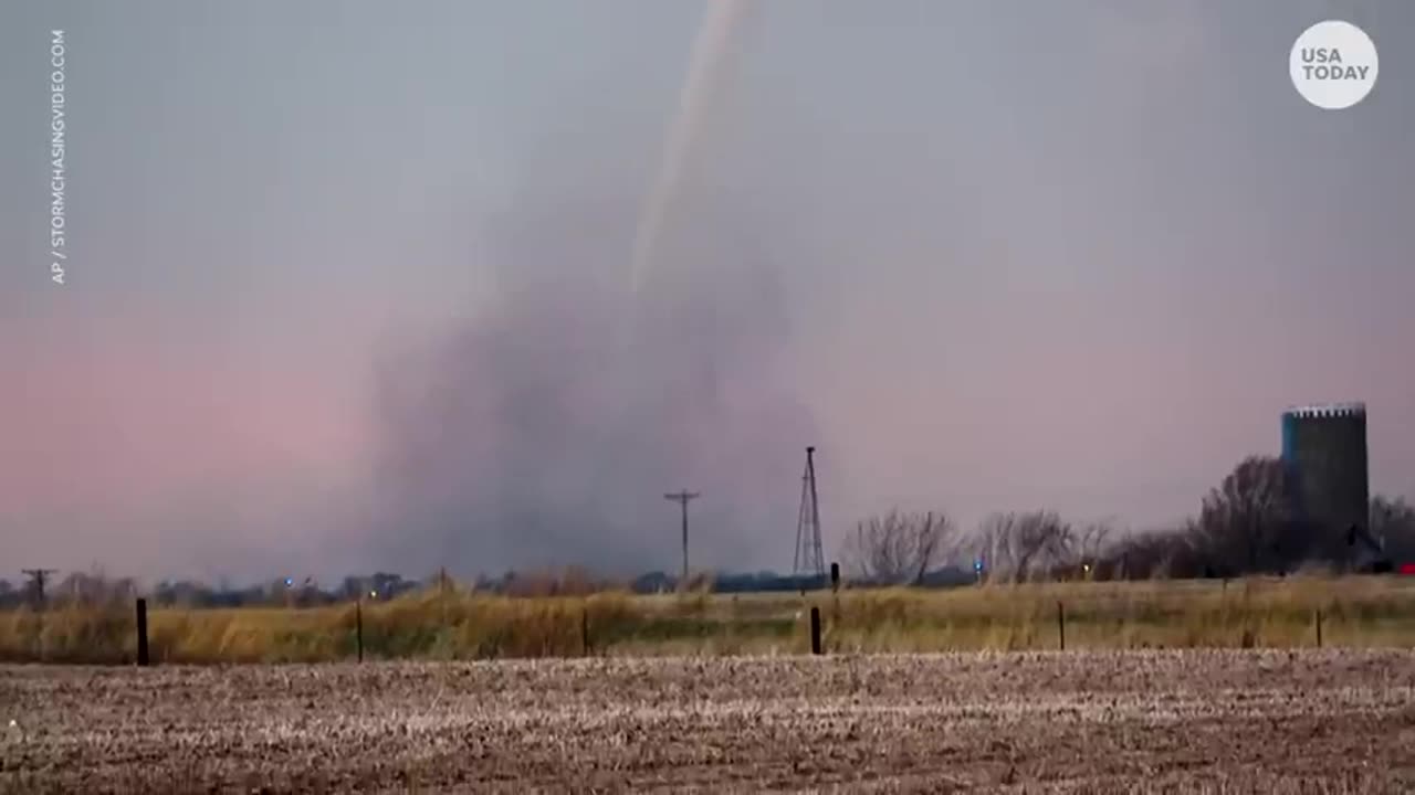 Tornadoes tear across lowa as svere weather strikes the Midwest USA TODAY