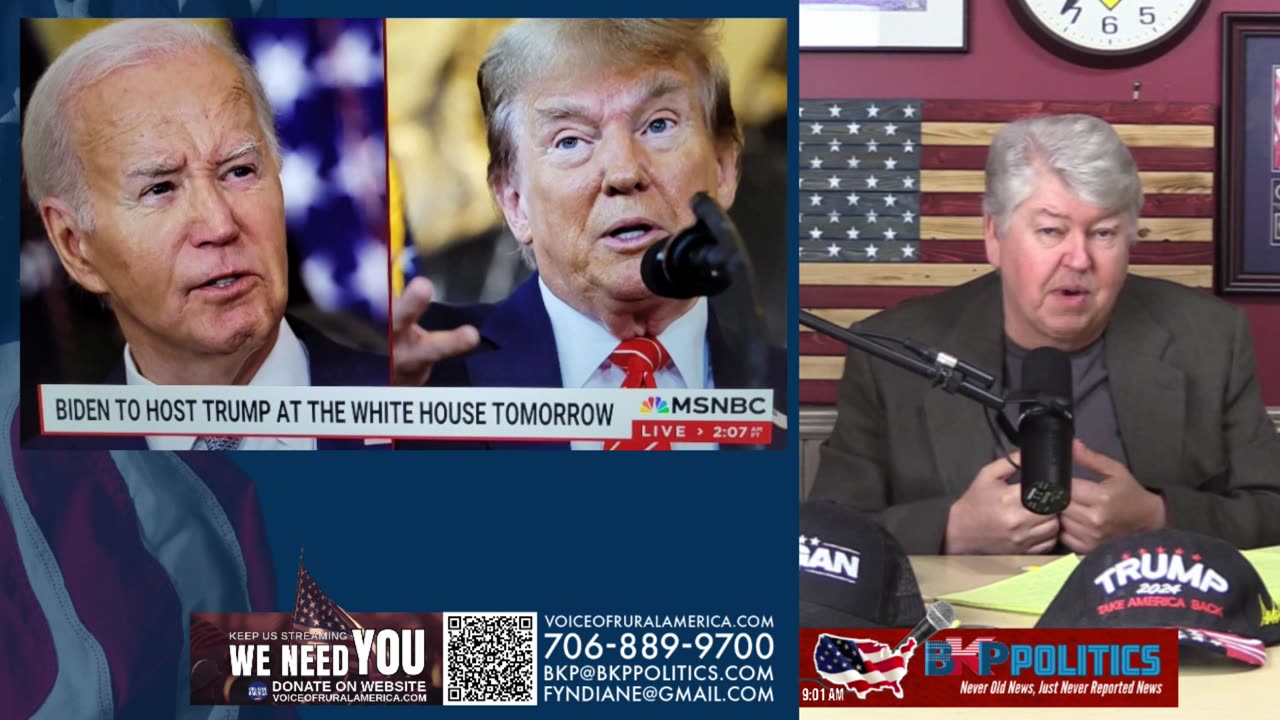 Why Is Trump Going To Meet Joe Biden?