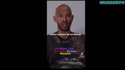 Andrew Tate is a Muslim for the Wrong Reasons.