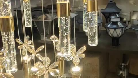 #Crystal chandelier