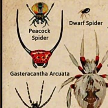 Types Of Spiders - Macracantha arcuata