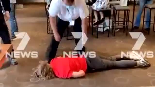 WTH?? All this for not wearing a mask