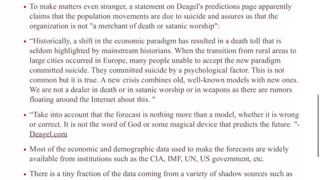 Prediction of the near future