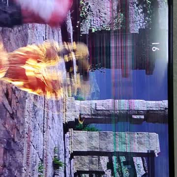 My nephew playing jump force -_-