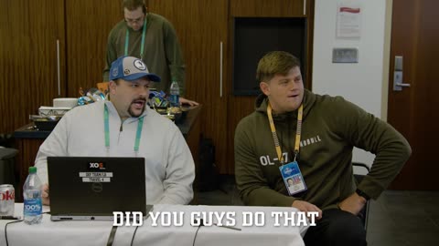 Inside Look at a Player Interview at the NFL Scouting Combine | Indianapolis Colts