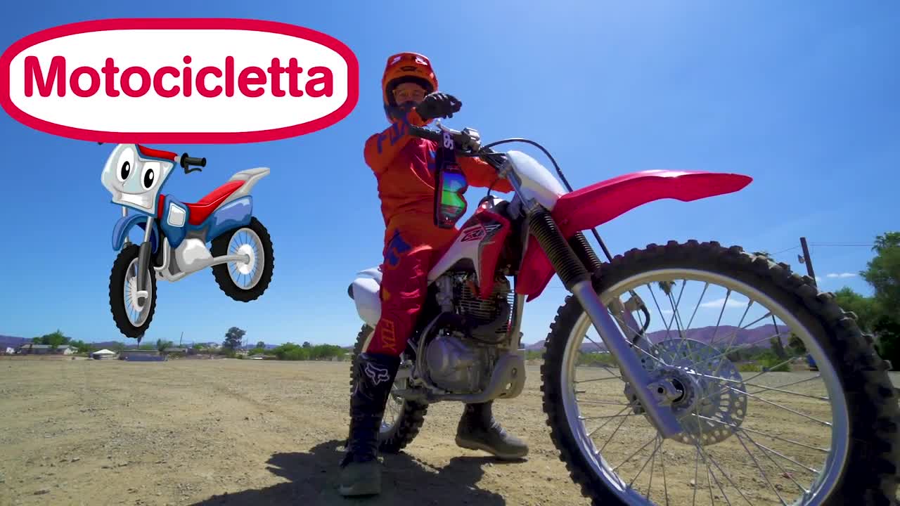 La Motocicletta | Blippi in Italiano | Video educativi per bambini