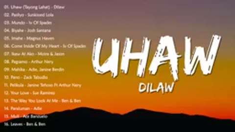 UHAW PLAYLIST 2023 playlist uhaw opm