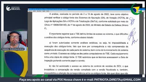 RELATÓRIO ENTREGUE E O POVO PERMANECE NAS RUAS by Saldanha - Endireitando Brasil