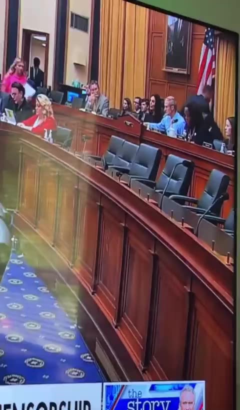 ( Weird !! )Dem. Stacy Plaskett’s Ventriloquist Staffer