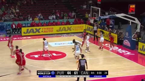 Puerto Rico 🇵🇷 - Canada 🇨🇦 Game Highlights - #FIBAWWC 2022