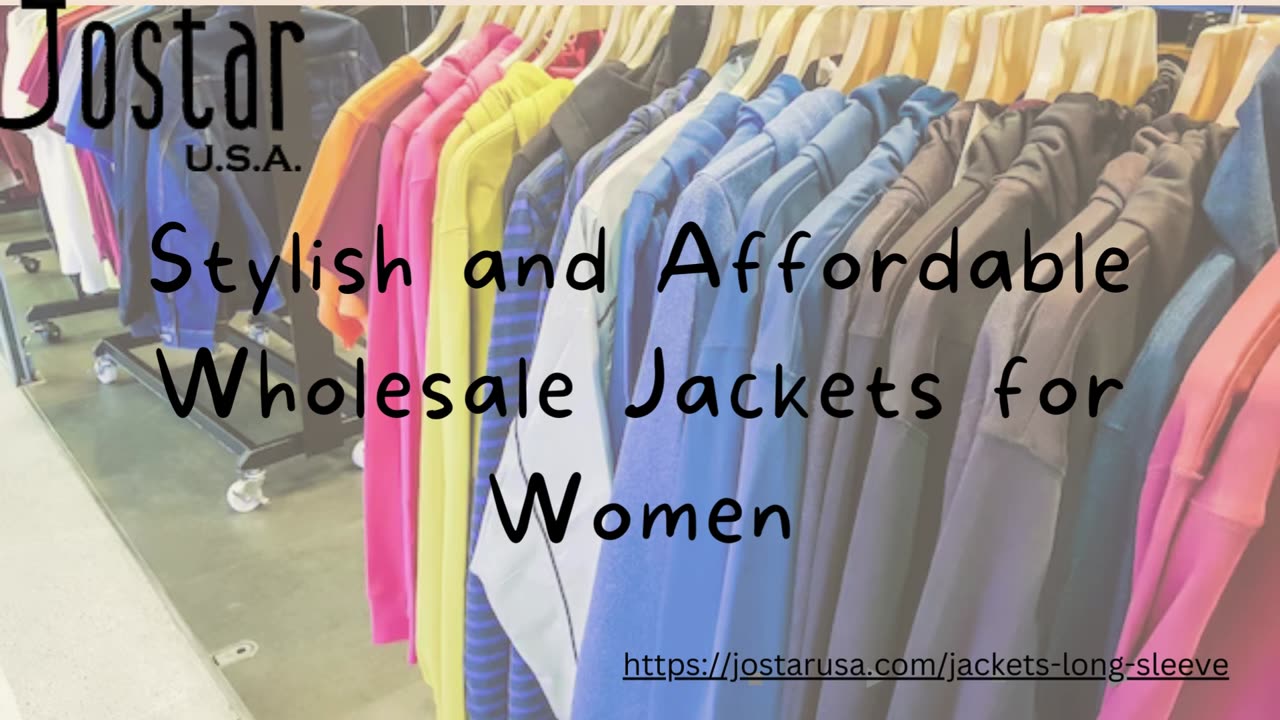 Stylish and Affordable Wholesale Jackets for Women