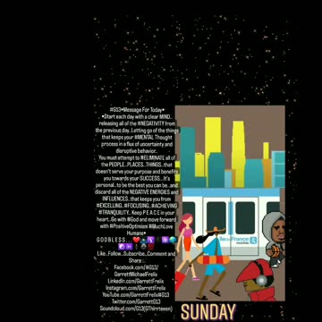 CLEAR THE MIND OF NEGATIVITY