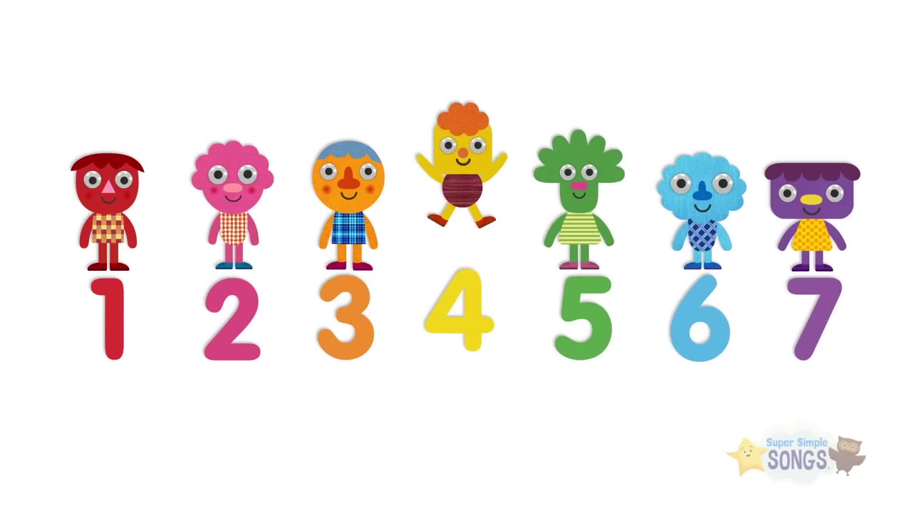 Seven Steps _ featuring Noodle & Pals _ Super Simple Songs
