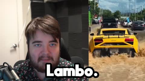 Hurricane Ian vs Lambo!