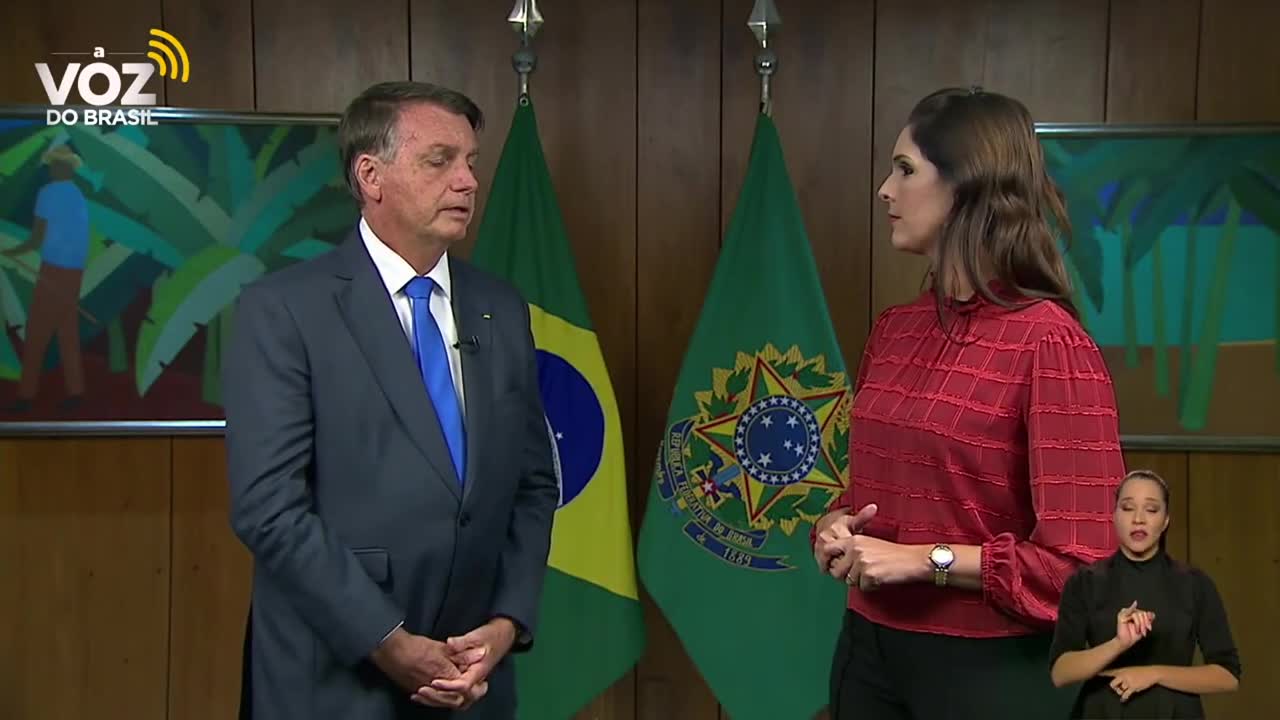 Voz do Brasil com o nosso querido presidente Jair Bolsonaro