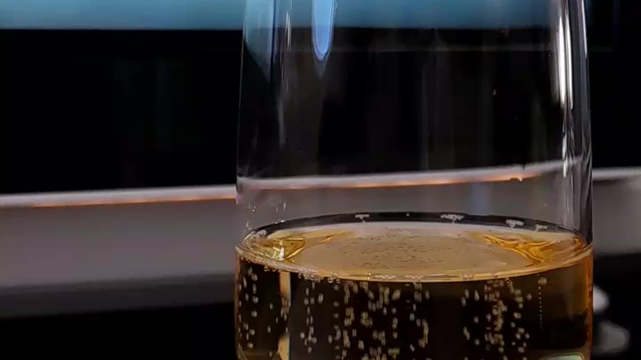 Isn't it relaxing to watch the bubbles keep climbing up?