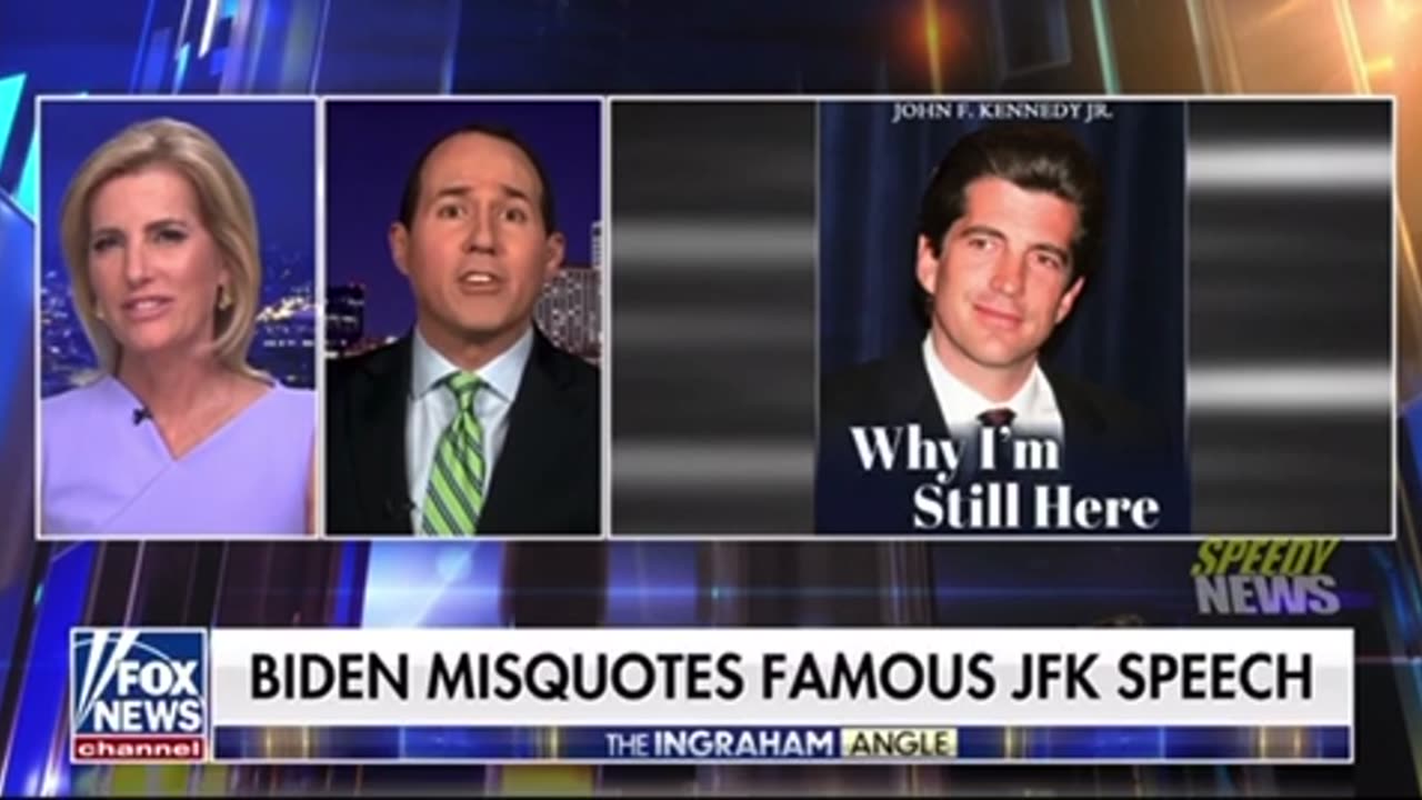 Joe Biden Misquotes JFK Famous Speech- Odd Mention Of JFK Jr “Why I’m Still Here”