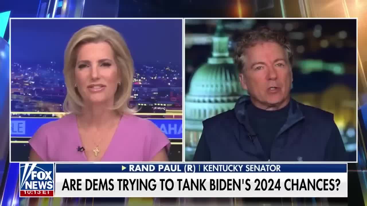 Dems, media make it clear they don't want Biden to run again: Rand Paul