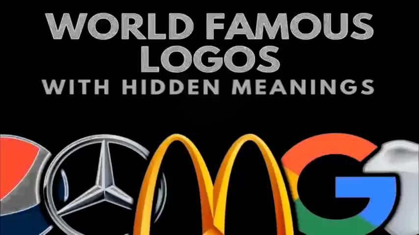 World famous logos with dark meaning