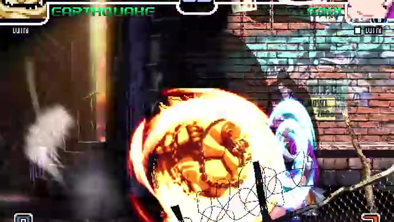 Saki Mitonoya (Me) vs Earthquake