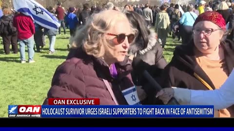 Holocaust Survivor Urges Israeli Supporters To Fight Back In Face Of Anti-Semitism