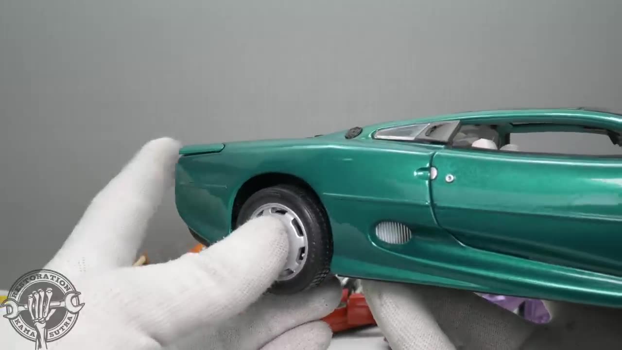 Restoration of the most expensive Jaguar car