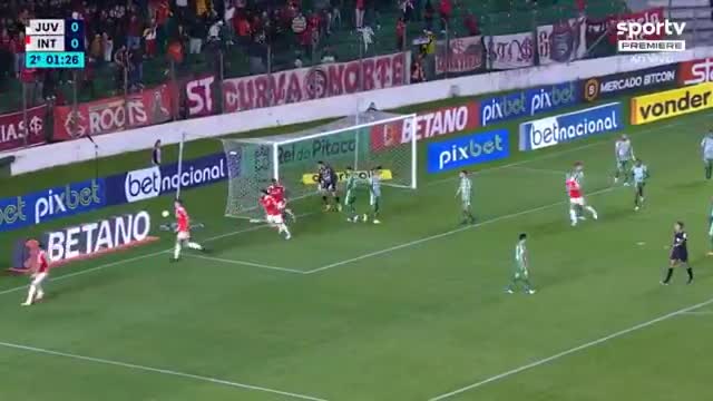 Gol do zagueiro Vitão: Juventude 0x1 Internacional