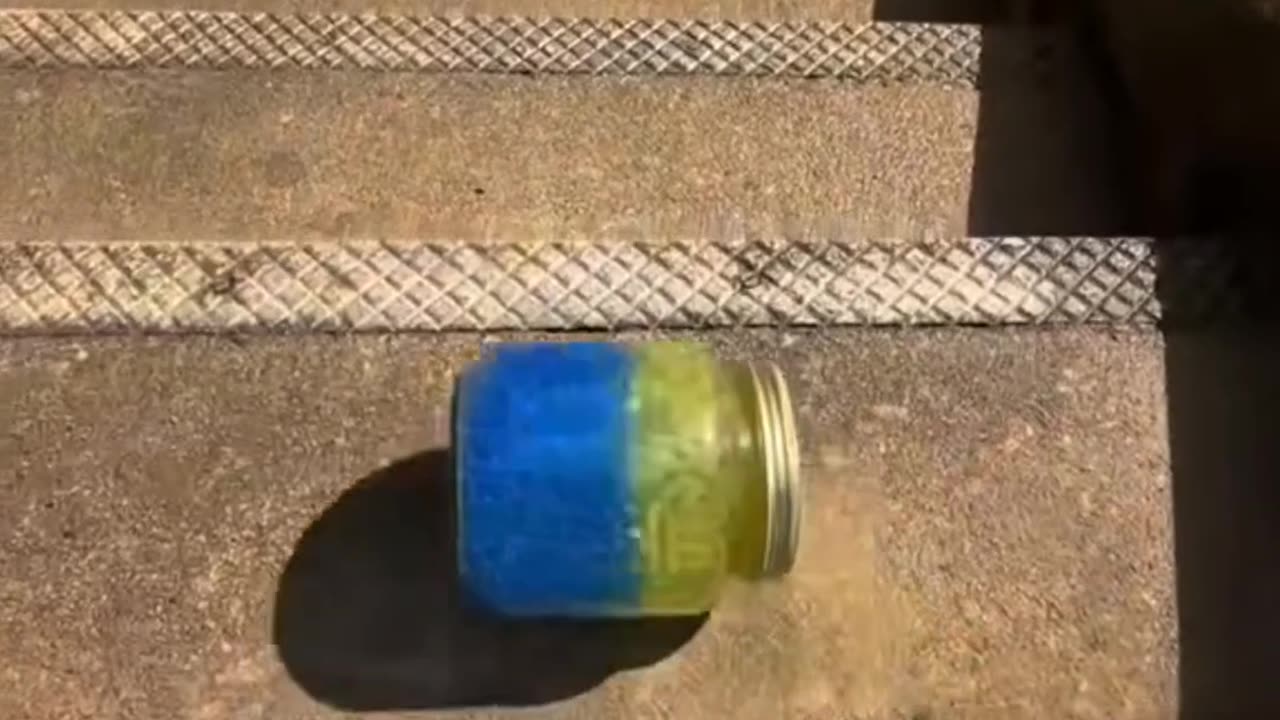 Bottle and gravel and guwbara challers