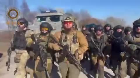 Chechan forces in Ukraine