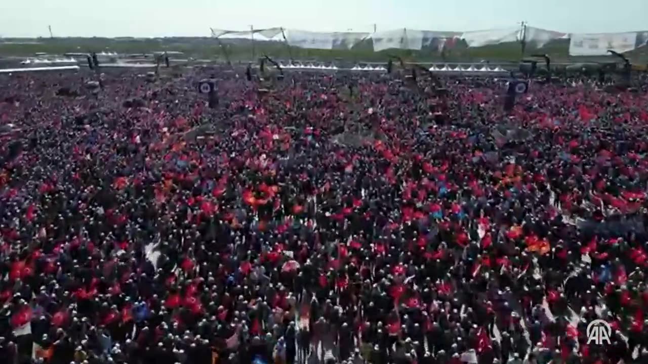 1.7 M people rush to Turkey President Erdogan’s grand Istanbul rally