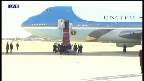 Trump: Full Presidential Salute, January 20, 2021