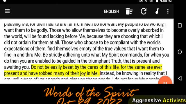 GATHER UNDER HIS WINGS_Words of the Spirit -Oct 29 2022