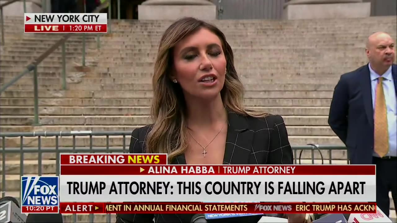 Alina Habba is pissed off after another day in the Manhattan circus show trial.