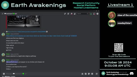 Earth Awakenings - Livestream 1 - #1929