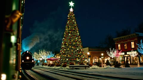 Happy Train Song: A Christmas Journey on the Tracks