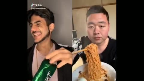 Funny Food Challange On TikTok Who will win INDIA Vs CHINA Be Me Stick