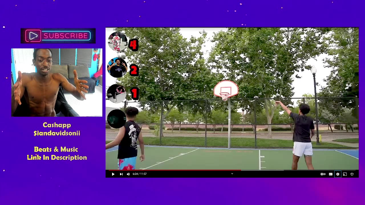 REACTION TO Driftyjay I PLAYED AGAINST MARCELAS HOWARD AGAIN