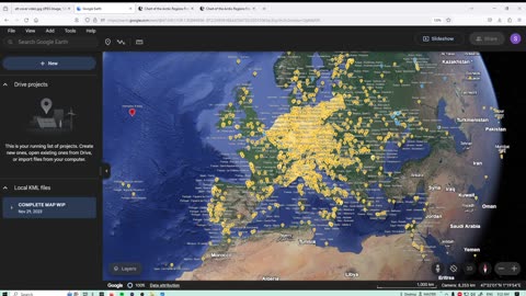 mapping project 001 - presentation and rambling