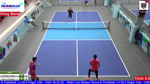 Trực tiếp: VÒNG BẢNG GIẢI PICKLEBALL T&T TRAINING TRANH CÚP BẰNG LINH - HTA OPEN LẦN THỨ NHẤT