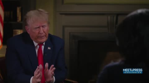 Full Trump "Meet The Press" Interview ‘I don’t consider us to have much of a democracy right now’