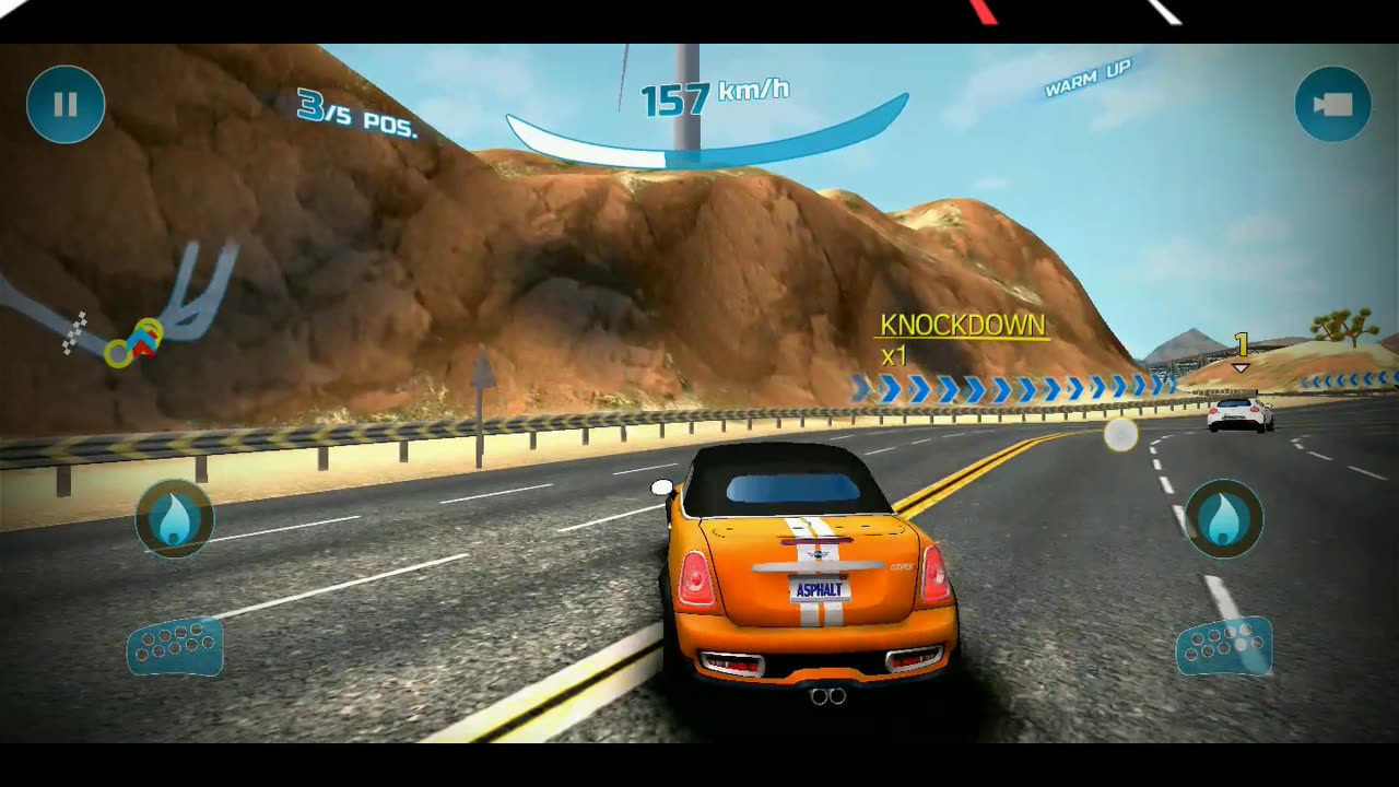 Car racing game