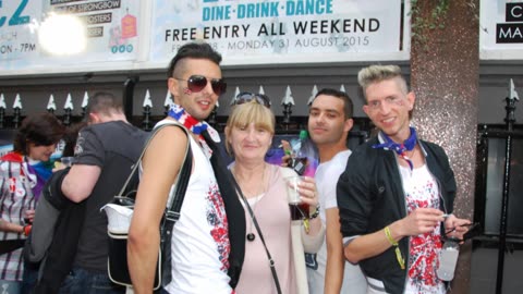 Manchester Cheshire UK Gay LGBTQIA+ Pride 2015 Guy 29th August 2015 Part14.