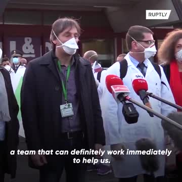 Welcoming comments by Vice President of Lombardy Region to Cuban Medics. ENGLISH