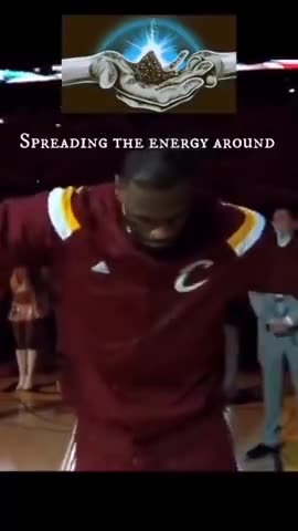 Lebron James does a satanic ritual before a game. VERY OBVIOUS TO THOSE WHO CAN SEE.