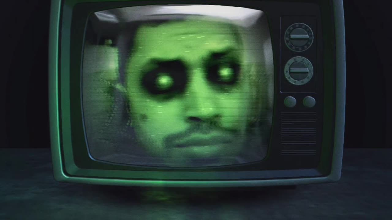 scary man in Tv