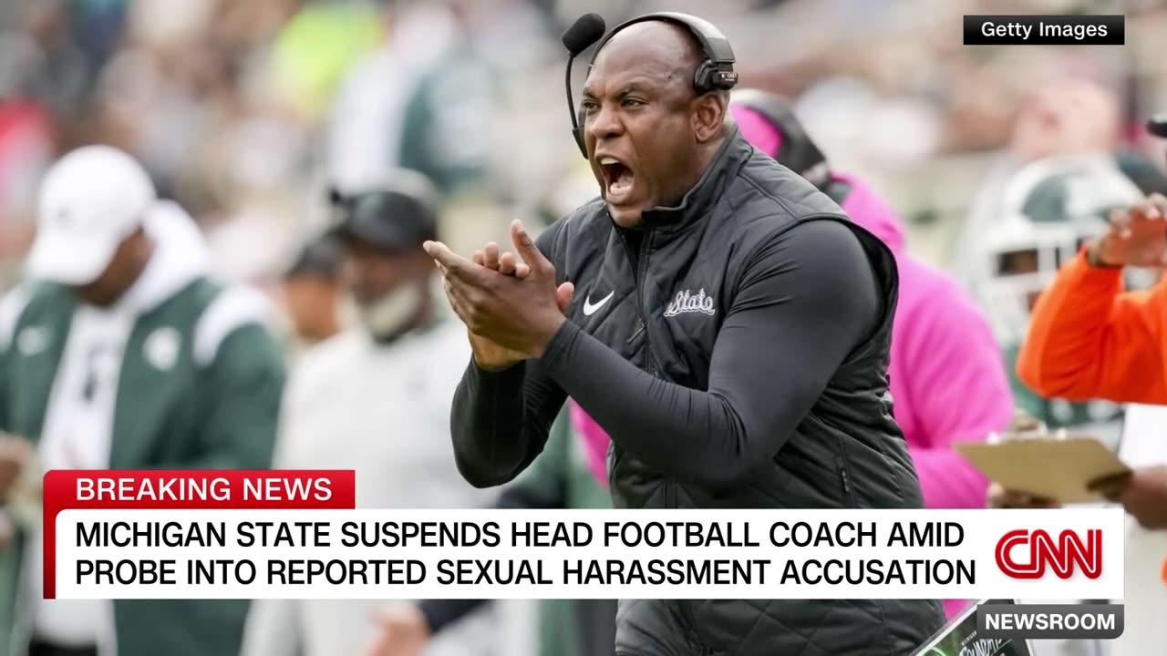 Michigan State football coach Mel Tucker suspended without pay